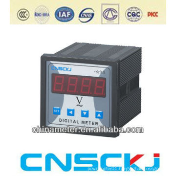 72*72mm Single phase Digital Voltmeter with alarm